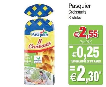 Promoties Pasquier croissants - Brioche pasquier - Geldig van 01/11/2011 tot 06/11/2011 bij Intermarche