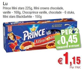 Promoties Lu prince mini stars - Lu - Geldig van 01/11/2011 tot 06/11/2011 bij Intermarche