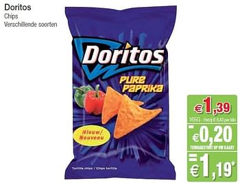 Promotions Doritos chips - Doritos - Valide de 01/11/2011 à 06/11/2011 chez Intermarche