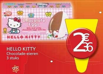 Promoties Hello kitty chocolade-eieren - Hello kitty - Geldig van 01/11/2011 tot 13/11/2011 bij Champion