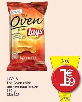 Promotions Lay s the oven chips - Lay's - Valide de 01/11/2011 à 13/11/2011 chez Champion