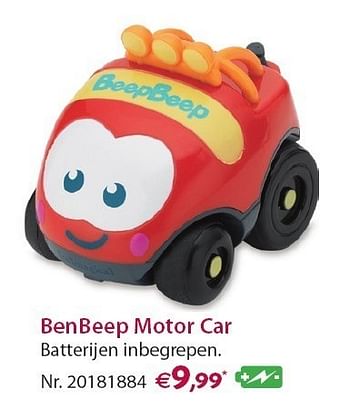 Promoties Benbeep motor car - Beep Beep - Geldig van 01/11/2011 tot 14/11/2011 bij Fun
