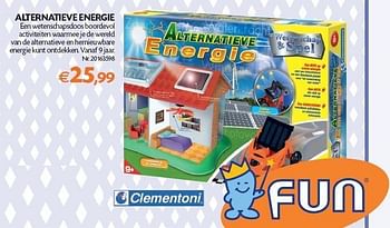 Promotions Alternatieve energie - Clementoni - Valide de 01/11/2011 à 14/11/2011 chez Fun