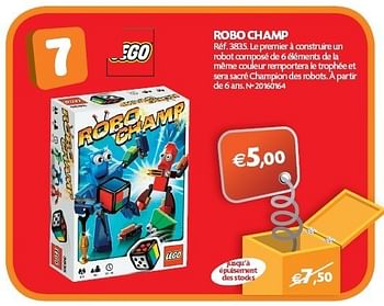 Promotions Robo champ - Lego - Valide de 01/11/2011 à 07/11/2011 chez Fun