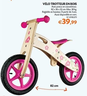 Promotions Vélo trotteur en bois - Vtech - Valide de 01/11/2011 à 14/11/2011 chez Fun