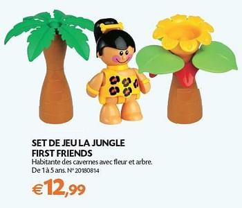 Promotions Set de jeu la jungle first friends - Tolo - Valide de 01/11/2011 à 14/11/2011 chez Fun