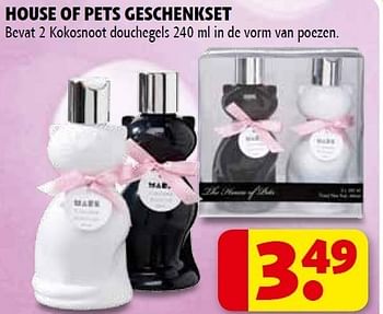 Promoties House of pets geschenkset - House of Pets - Geldig van 01/11/2011 tot 06/11/2011 bij Kruidvat