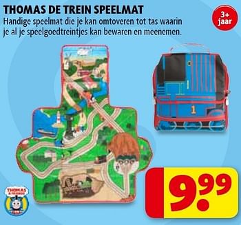 Promoties Thomas de trein speelmat - Thomas & Friends - Geldig van 01/11/2011 tot 06/11/2011 bij Kruidvat
