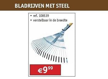 Promoties Bladrijven met steel - Huismerk - Bouwcenter Frans Vlaeminck - Geldig van 01/11/2011 tot 30/11/2011 bij Bouwcenter Frans Vlaeminck