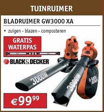 Promoties Bladruimer - Black & Decker - Geldig van 01/11/2011 tot 30/11/2011 bij Bouwcenter Frans Vlaeminck