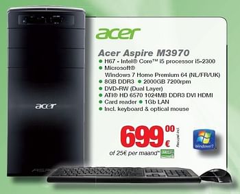 Acer aspire m3970 обзор