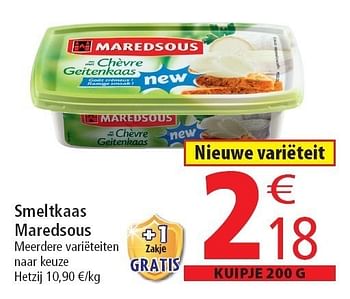 Promoties Smeltkaas maredsous - Maredsous - Geldig van 02/11/2011 tot 08/11/2011 bij Match