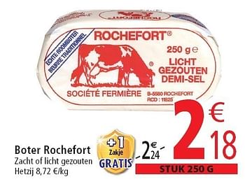 Promotions Boter rochefort - Rochefort - Valide de 02/11/2011 à 08/11/2011 chez Match