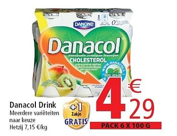 Promoties Danacol drink - Danone - Geldig van 02/11/2011 tot 08/11/2011 bij Match