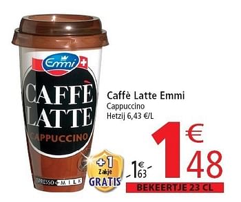 Promotions Caffè latte emmi - Emmi - Valide de 02/11/2011 à 08/11/2011 chez Match