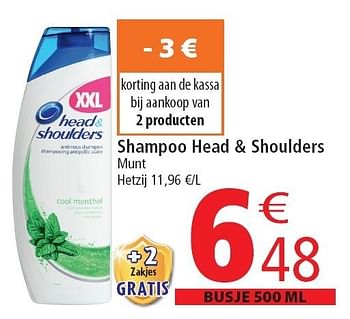 Promoties Shampoo head & shoulders - Head & Shoulders - Geldig van 02/11/2011 tot 08/11/2011 bij Match