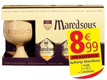 Promoties Koffertje maredsous - Maredsous - Geldig van 02/11/2011 tot 08/11/2011 bij Match
