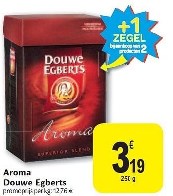 Promotions Aroma douwe egberts - Douwe Egberts - Valide de 02/11/2011 à 08/11/2011 chez Carrefour