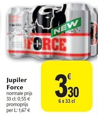 Promoties Jupiler force - Jupiler - Geldig van 02/11/2011 tot 08/11/2011 bij Carrefour