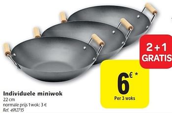 Promoties Individuele miniwok - Huismerk - Carrefour  - Geldig van 02/11/2011 tot 12/11/2011 bij Carrefour