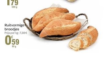 Promoties Ruitvormige broodjes - Huismerk - Carrefour  - Geldig van 02/11/2011 tot 15/11/2011 bij Carrefour