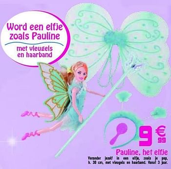 Promotions Pauline, het elfje - Produit maison - Gifi - Valide de 02/11/2011 à 20/11/2011 chez Gifi