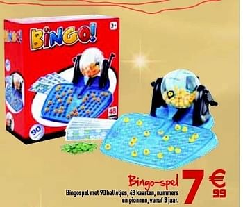 Promoties Bingo-spel - Huismerk - Gifi - Geldig van 02/11/2011 tot 20/11/2011 bij Gifi