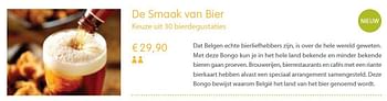 Promotions De smaak van bier - Bongo - Valide de 02/11/2011 à 31/08/2012 chez Bongo