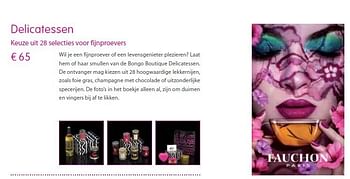 Promoties Delicatessen - Bongo - Geldig van 02/11/2011 tot 31/08/2012 bij Bongo