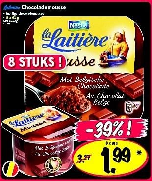 Promoties Chocolademousse - Nestlé - Geldig van 05/11/2011 tot 05/11/2011 bij Lidl