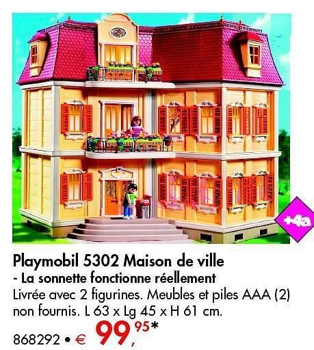 playmobil maison 5302