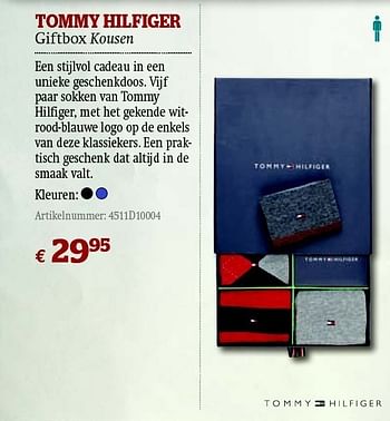 Promoties Giftbox kousen - Tommy Hilfiger - Geldig van 01/12/2011 tot 31/12/2011 bij A.S.Adventure