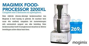 baden Maak een bed toezicht houden op Magimix Magimix food- processor 3200xl - Promotie bij Coolblue
