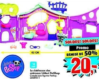 Promotions Le clubhouse des animaux littlest petshop - Littlest PetShop - Valide de 03/01/2012 à 31/01/2012 chez Bart Smit