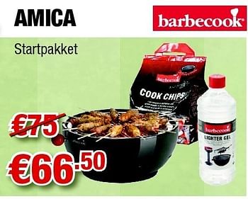 Promoties Amica startpakket - Barbecook - Geldig van 05/01/2012 tot 18/01/2012 bij Cevo Market