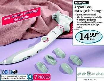 Promotions Appareil de massage infrarouge - SilverCrest - Valide de 09/01/2012 à 11/01/2012 chez Lidl