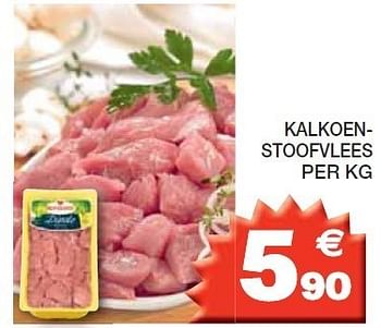 Promoties Kalkoenstoofvlees - Huismerk - Champion - Geldig van 17/01/2012 tot 29/01/2012 bij Champion
