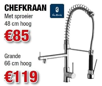 Promoties Chefkraan - Van Marcke - Geldig van 02/02/2012 tot 15/02/2012 bij Cevo Market