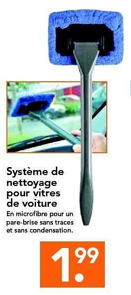 Promotions Système de nettoyage pour vitres de voiture - Produit maison - Blokker - Valide de 06/02/2012 à 19/02/2012 chez Blokker