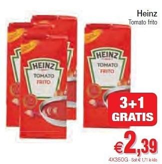Promotions Heinz tomato frito - Heinz - Valide de 07/02/2012 à 12/02/2012 chez Intermarche