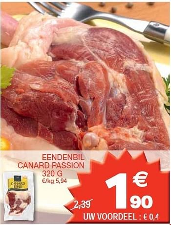 Promoties Eendenbil canard passion - Canard Passion - Geldig van 07/02/2012 tot 12/02/2012 bij Champion