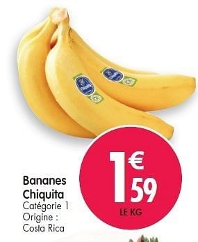 Promoties Bananes chiquita - Chiquita - Geldig van 08/02/2012 tot 14/02/2012 bij Match