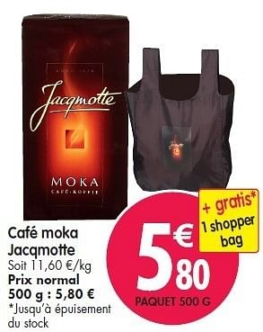 Promotions Café moka jacqmotte - JACQMOTTE - Valide de 08/02/2012 à 14/02/2012 chez Match