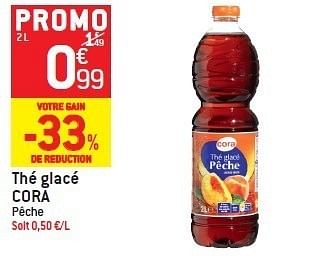 Promoties Thé glacé cora - Cora - Geldig van 08/02/2012 tot 14/02/2012 bij Match Food & More
