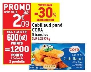 Promoties Cabillaud pané cora - Cora - Geldig van 08/02/2012 tot 14/02/2012 bij Match Food & More