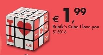 Promotions Rubik`s cube i love you - Produit maison - Dreamland - Valide de 09/02/2012 à 25/02/2012 chez Dreamland