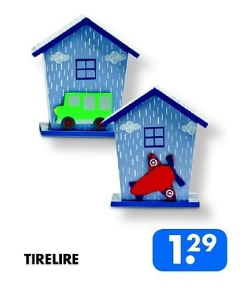 Promotions Tirelire - Produit maison - Zeeman  - Valide de 11/02/2012 à 25/02/2012 chez Zeeman