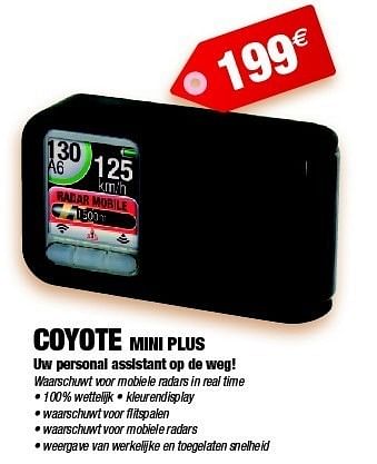 Promotions Coyote mini plus - Coyote - Valide de 13/02/2012 à 14/03/2012 chez Photo Hall
