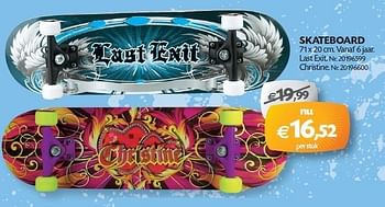 Promoties Skateboard - Last Exit - Geldig van 14/02/2012 tot 05/03/2012 bij Fun