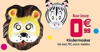 Promoties Kindermasker - Huismerk - Gifi - Geldig van 14/02/2012 tot 22/02/2012 bij Gifi
